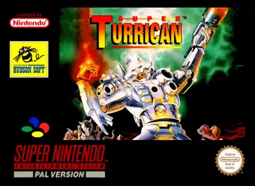 Super Turrican (Europe) box cover front